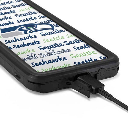 NFL Seattle Seahawks Print Galaxy S20 Plus Waterproof Case