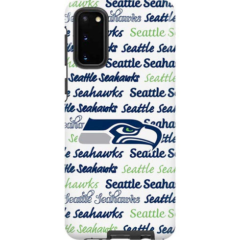NFL Seattle Seahawks Print Galaxy S20 Pro Case