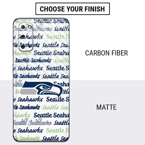 NFL Seattle Seahawks Print Galaxy S20 Skin