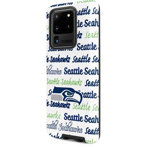 NFL Seattle Seahawks Print Galaxy S20 Ultra 5G Pro Case