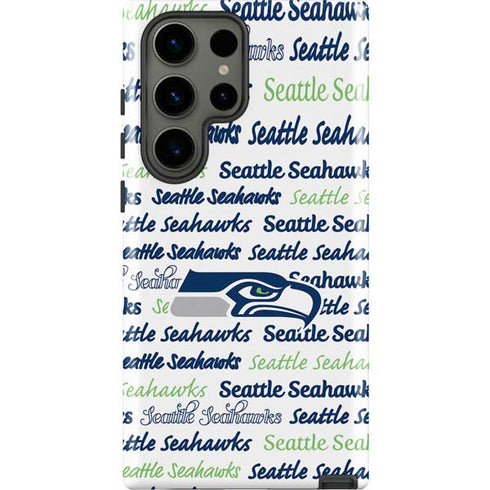 NFL Seattle Seahawks Print Galaxy S23 Ultra Pro Case