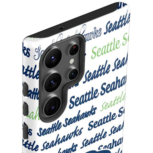 NFL Seattle Seahawks Print Galaxy S23 Ultra Pro Case
