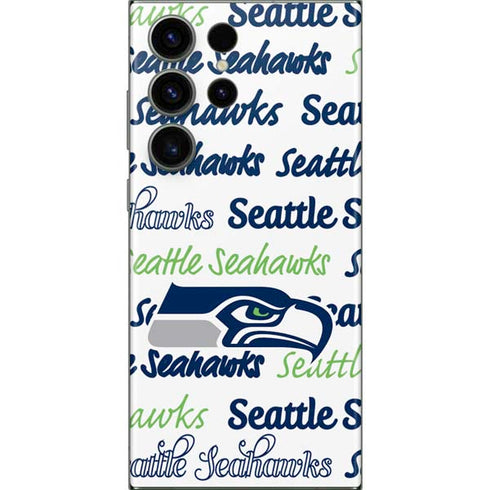 NFL Seattle Seahawks Print Galaxy Skins