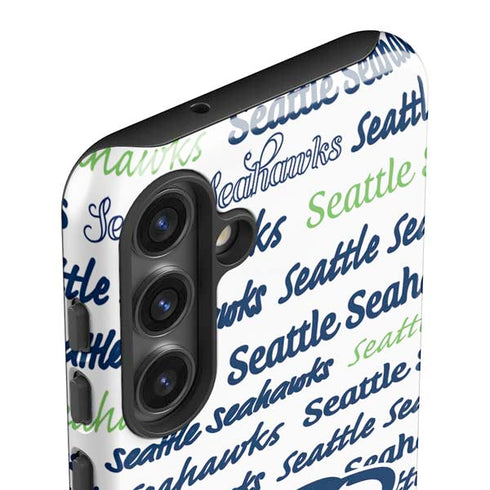 NFL Seattle Seahawks Print Galaxy S25 Plus Impact Case