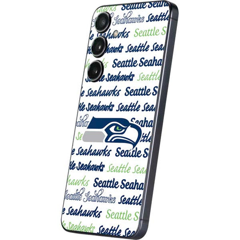 NFL Seattle Seahawks Print Galaxy S25 Skin