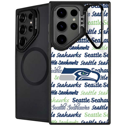 NFL Seattle Seahawks Print Galaxy S25 Ultra Kickstand Case