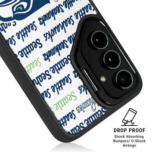 NFL Seattle Seahawks Print Galaxy S24 Ultra Kickstand Case