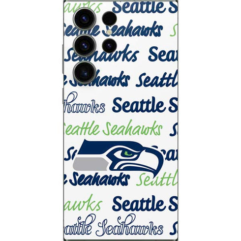 NFL Seattle Seahawks Print Galaxy S24 Ultra Skin
