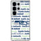 NFL Seattle Seahawks Print Galaxy S25 Ultra Clear Case