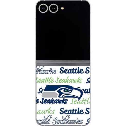 NFL Seattle Seahawks Print Galaxy Z Flip6 Skin