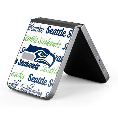 NFL Seattle Seahawks Print Galaxy Z Flip6 Skin