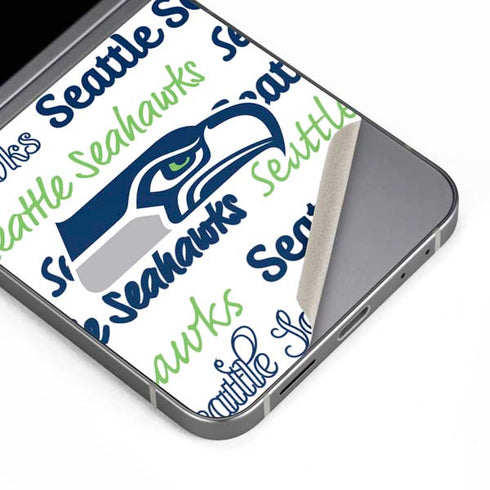 NFL Seattle Seahawks Print Galaxy Z Flip6 Skin
