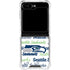 NFL Seattle Seahawks Print Galaxy Z Flip6 Clear Case