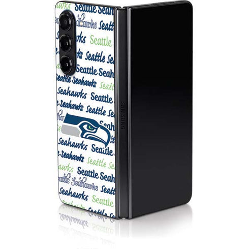 NFL Seattle Seahawks Print Galaxy Z Fold5 5G Skin