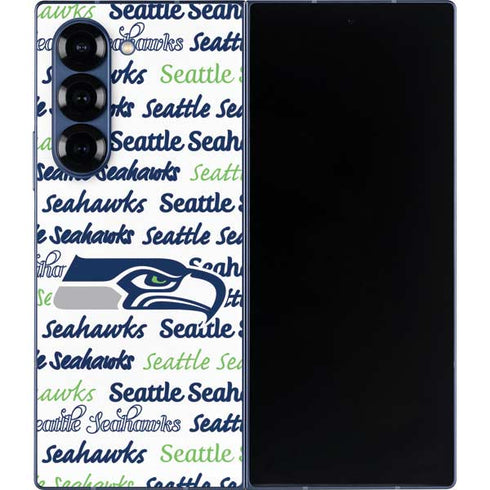 NFL Seattle Seahawks Print Galaxy Z Fold6 Skin