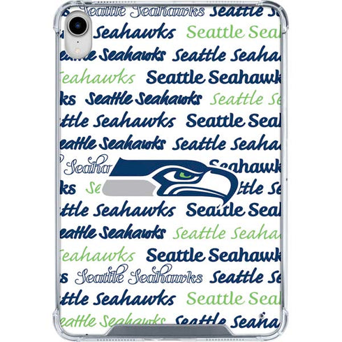 NFL Seattle Seahawks Print iPad 11th Gen (2025) Clear Case