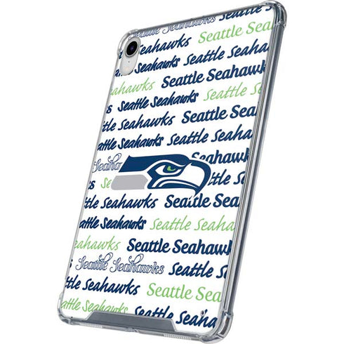 NFL Seattle Seahawks Print iPad 11th Gen (2025) Clear Case