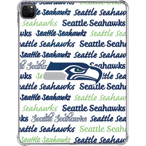 NFL Seattle Seahawks Print iPad Pro 11in (2024) Clear Case