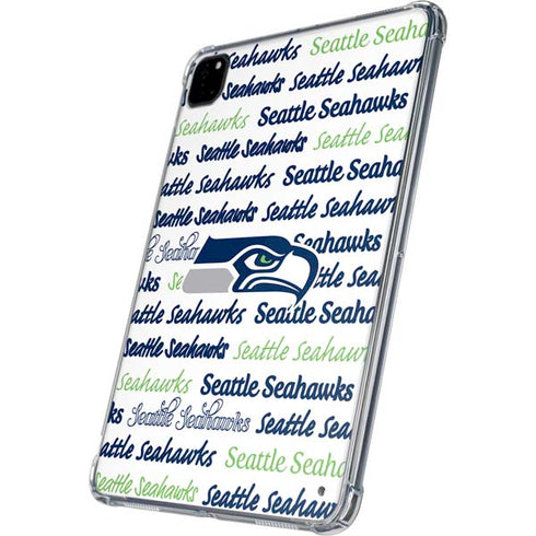 NFL Seattle Seahawks Print iPad Pro 11in (2024) Clear Case