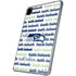 NFL Seattle Seahawks Print iPad Pro 11in (2024) Clear Case