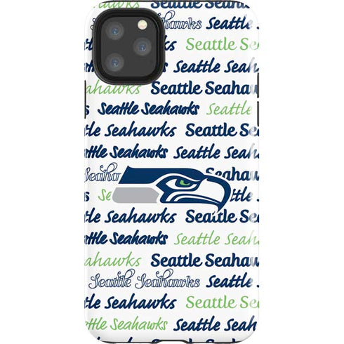 NFL Seattle Seahawks Print iPhone 11 Pro Max Impact Case