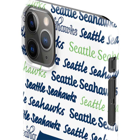 NFL Seattle Seahawks Print iPhone 11 Pro Max Lite Case