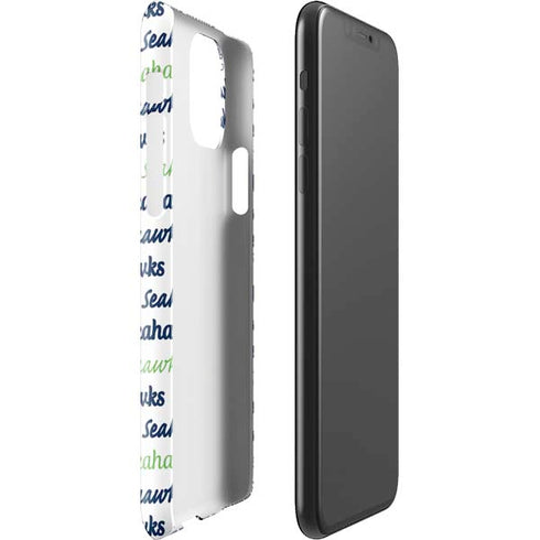 NFL Seattle Seahawks Print iPhone 11 Pro Max Lite Case