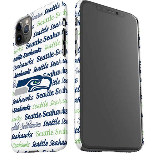 NFL Seattle Seahawks Print iPhone 11 Pro Max Lite Case