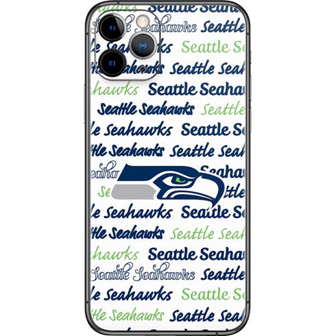 NFL Seattle Seahawks Print iPhone 11 Pro Skin