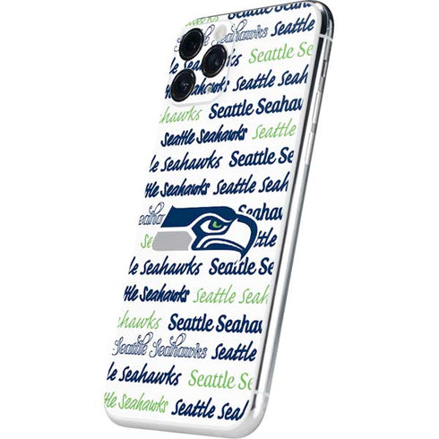NFL Seattle Seahawks Print iPhone 11 Pro Skin