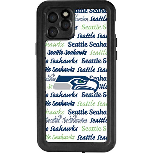 NFL Seattle Seahawks Print iPhone 11 Pro Waterproof Case
