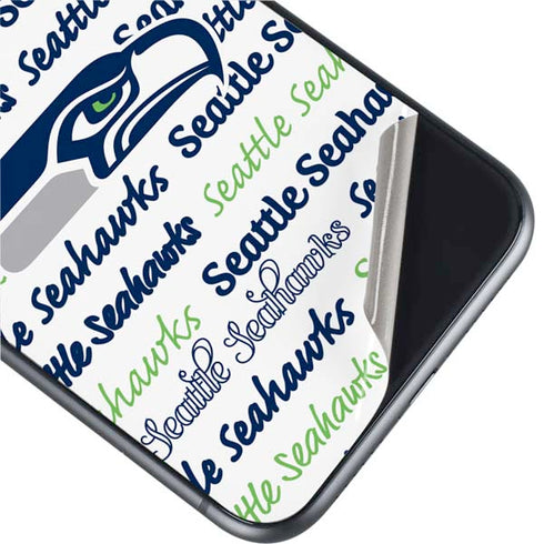 NFL Seattle Seahawks Print iPhone 11 Skin