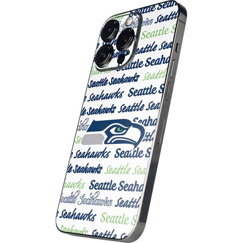 NFL Seattle Seahawks Print iPhone 16 Pro Max Skin