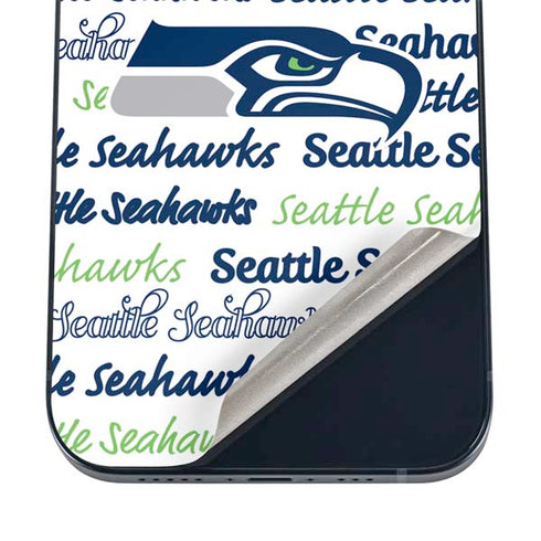 NFL Seattle Seahawks Print iPhone 16 Skin