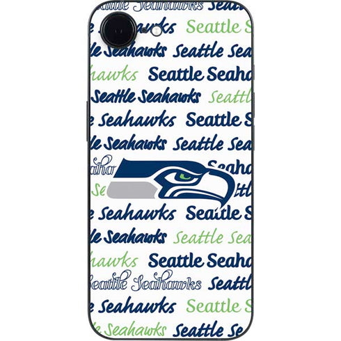 NFL Seattle Seahawks Print iPhone 16e Skin