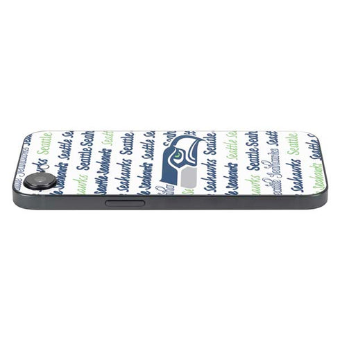 NFL Seattle Seahawks Print iPhone 16e Skin