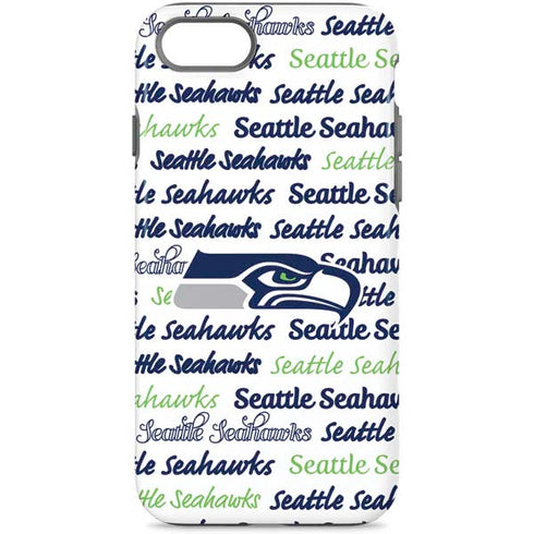 NFL Seattle Seahawks Print iPhone 8 Pro Case