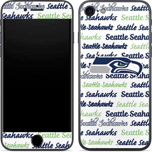 NFL Seattle Seahawks Print iPhone 8 Skin