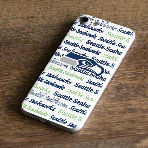 NFL Seattle Seahawks Print iPhone 8 Skin