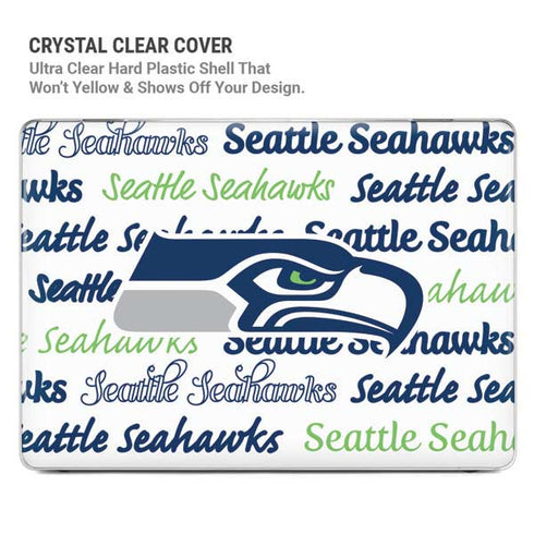 NFL Seattle Seahawks Print MacBook Pro 14in (2021-24) Case plus Skin