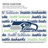 NFL Seattle Seahawks Print MacBook Cases