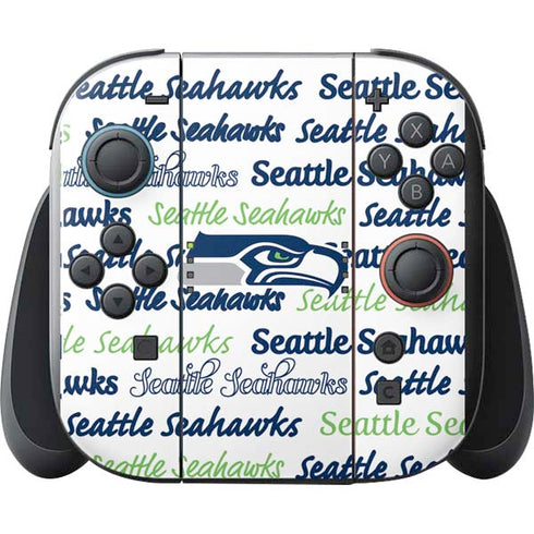 NFL Seattle Seahawks Print Nintendo Switch 2 (2025) with Joy-Con Skin