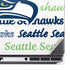 NFL Seattle Seahawks Print Dell Precision Skin