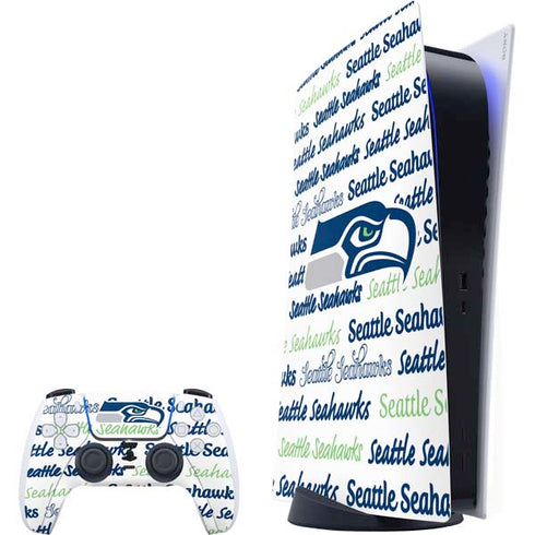 NFL Seattle Seahawks Print PlayStation PS5 Skins