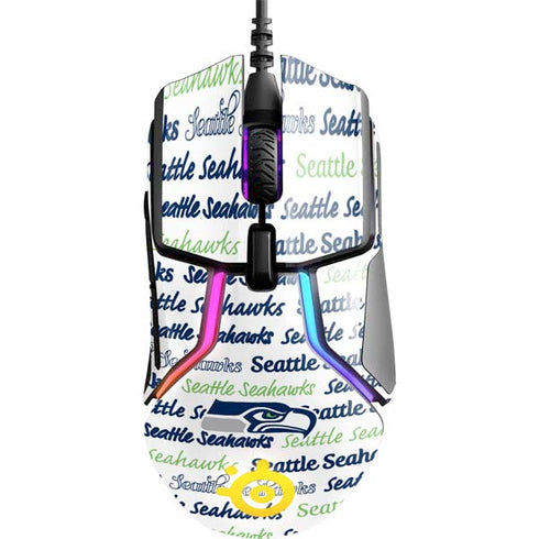 NFL Seattle Seahawks Print SteelSeries Rival 600 Gaming Mouse Skin