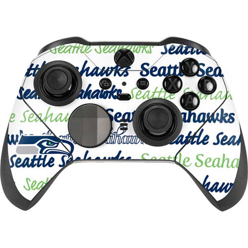NFL Seattle Seahawks Print Xbox Elite Wireless Controller Series 2 Skin