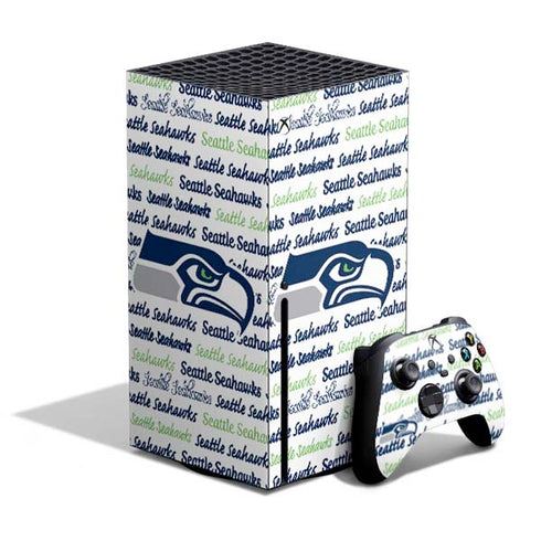 NFL Seattle Seahawks Print Xbox Series X Bundle Skin