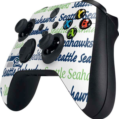 NFL Seattle Seahawks Print Xbox Series X Controller Skin