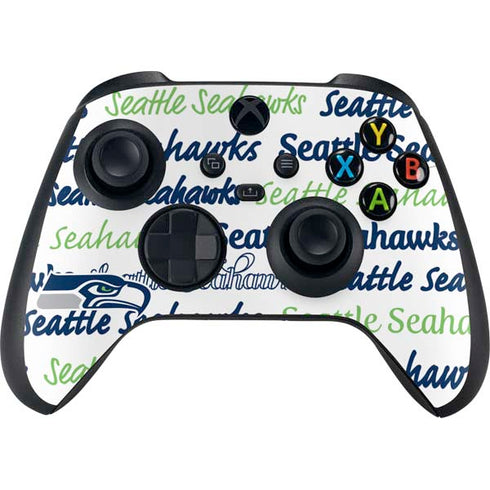 NFL Seattle Seahawks Print XBox Series X Digital Edition Bundle Skin