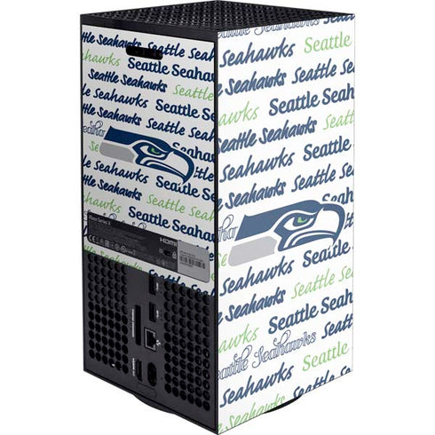 NFL Seattle Seahawks Print XBox Series X Digital Edition Console Skin